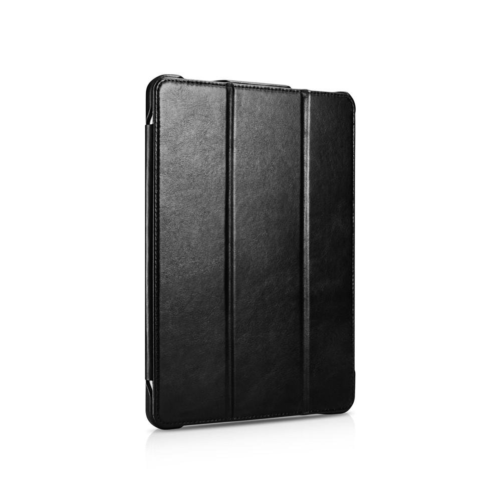 iPad Air 11 / Pro 11-inch ICARER Retro Tri-Fold Genuine Leather Smart Cover - Black - Image 6