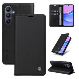 Samsung Galaxy A17/ A16/ A26 5G YIKATU YK-001 Leather Flip Cover Magnetic Closure – Black