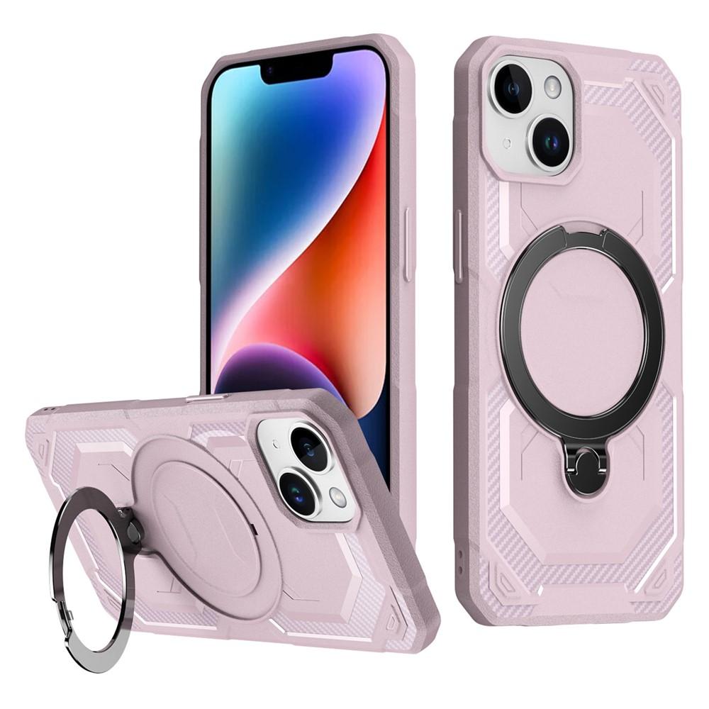 iPhone 14 / 13 MagSafe Kickstand TPU + PC Phone Cover - Pink