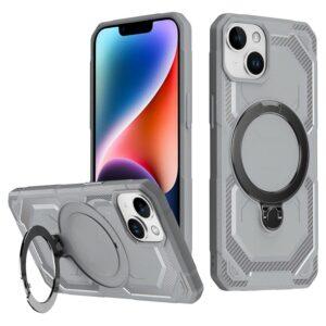 iPhone 14 / 13 MagSafe Kickstand TPU + PC Phone Cover – Gray