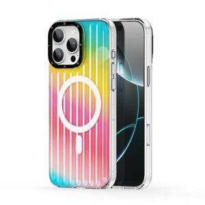 iPhone 16 Pro Max DUX DUCIS Zest Series MagSafe Gradient TPU Cover – Rainbow