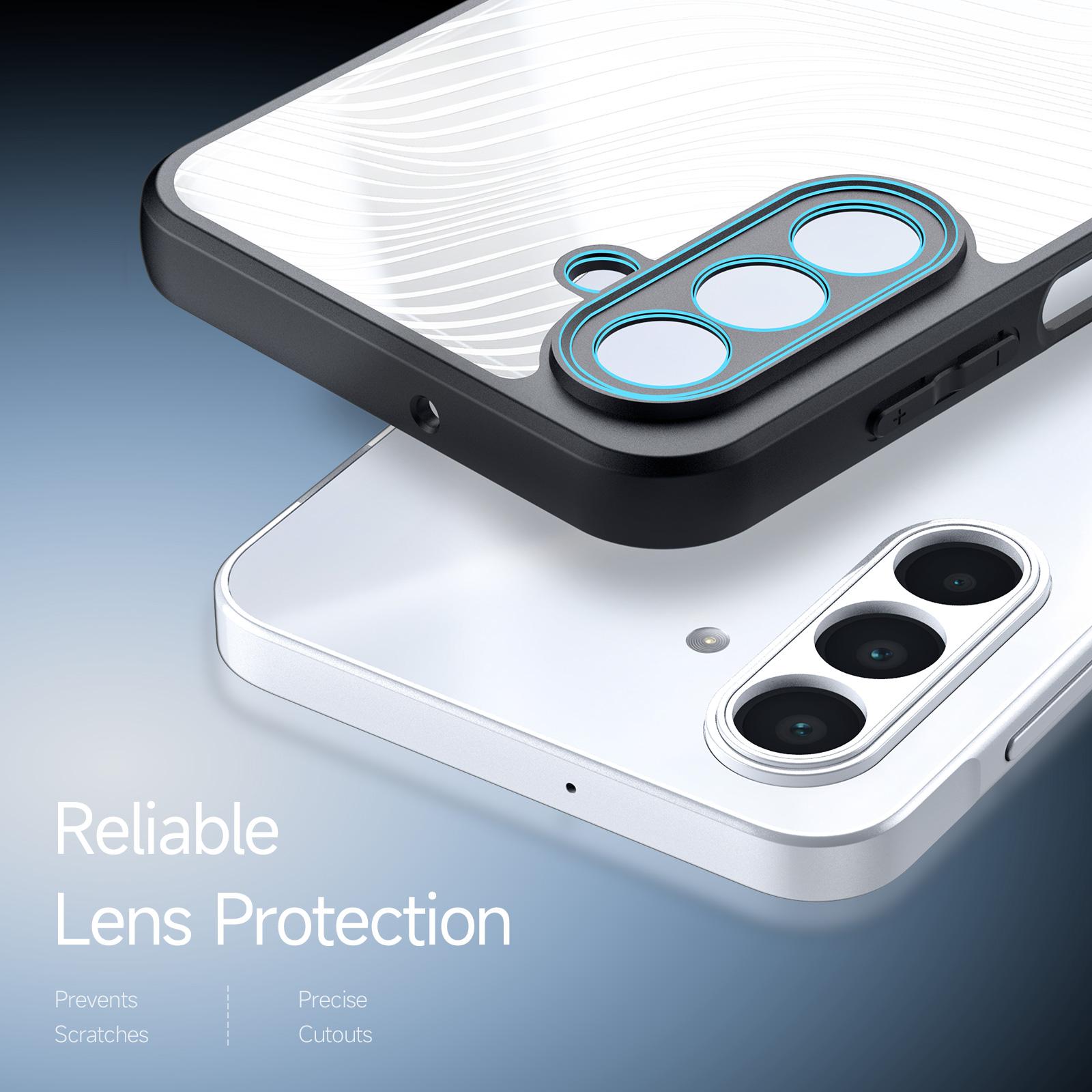 Samsung Galaxy A17 5G / 4G DUX DUCIS Aimo Series Matte Drop-proof Cover - Black - Image 7