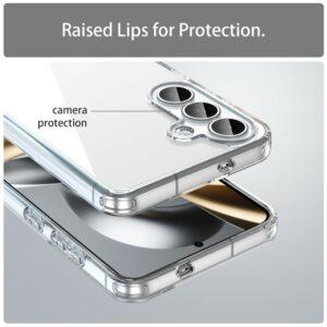 Samsung Galaxy S25 FE TPU + Acrylic Anti Yellowing Cover – Transparent