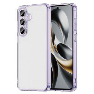 Samsung Galaxy S25 FE TPU + Acrylic Anti Yellowing Cover – Purple
