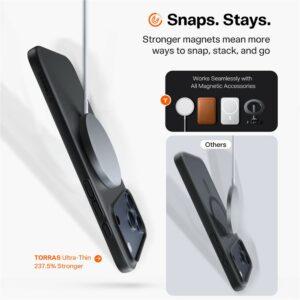 iPhone 17 Pro Max TORRAS SlimFit MagSafe Hard PC Shockproof Cover – Black