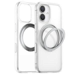 iPhone 17 TORRAS Fitness Series MagSafe TPU PC Kickstand Cover – Transparent