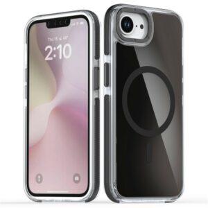 iPhone 16e MagSafe Color Changing TPU Acrylic Cover – Black