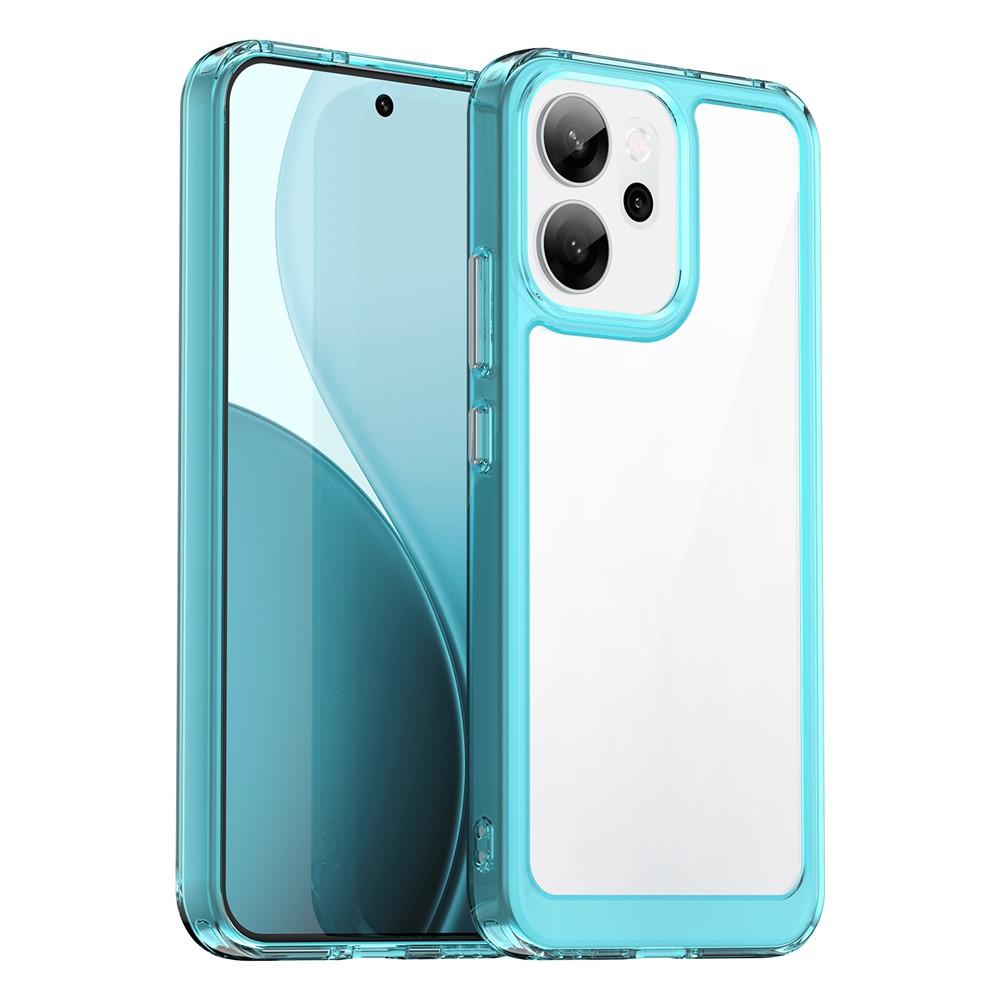 Oppo Reno14 F 5G TPU + Acrylic Protective Clear Cover - Blue