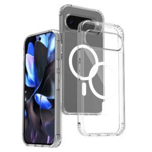 Google Pixel 10 Pro/10/9 Pro/9 Magsafe TPU + PC Clear Phone Cover