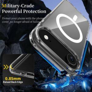 iPhone 17 Air Magsafe Scratch Resistant TPU + PC Clear Cover