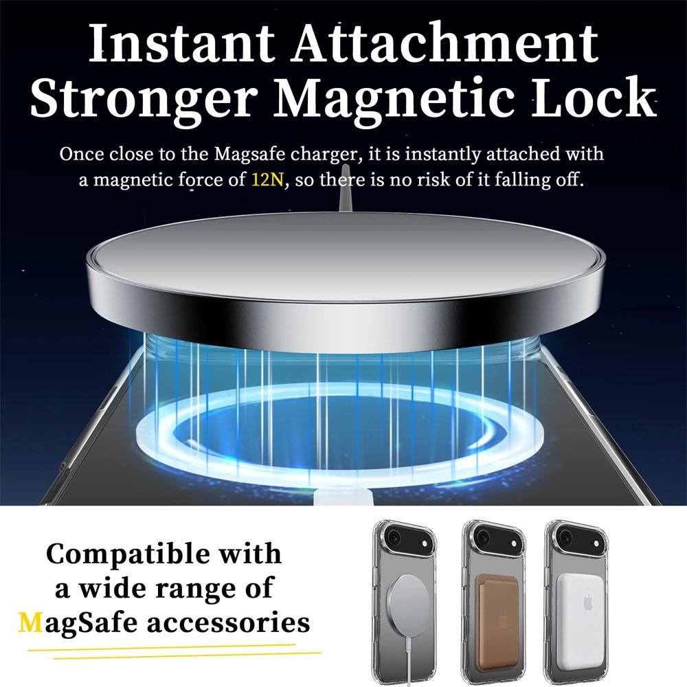 iPhone 17 Air Magsafe Scratch Resistant TPU + PC Clear Cover - Image 5