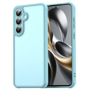 Samsung Galaxy S25 FE Drop Proof Frosted Translucent PC + TPU Cover – Light Green