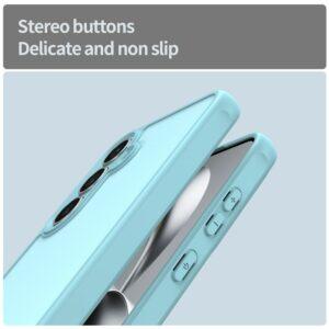 Samsung Galaxy S25 FE Drop Proof Frosted Translucent PC + TPU Cover – Light Green