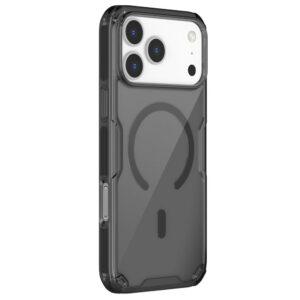 iPhone 17 Pro Max NILLKIN Nature Pro Series MagSafe TPU + PC Ultra Clear Cover – Grey
