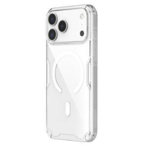iPhone 17 Pro Max NILLKIN Nature Pro Series MagSafe TPU + PC Ultra Clear Cover – Transparent