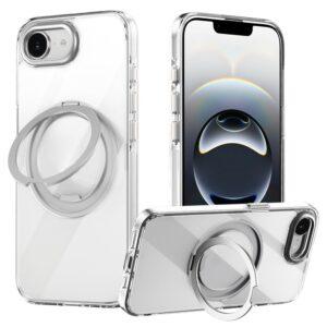 iPhone 16e MagSafe Kickstand TPU PC Phone Cover – Transparent