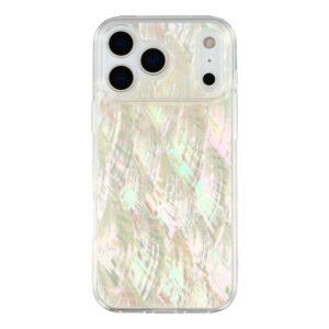 JAUCASE iPhone 17 Pro Max Magsafe Natural Seashell Design TPU Cover – Seashell Color