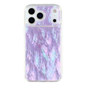 JAUCASE iPhone 17 Pro Max Magsafe Natural Seashell Design TPU Cover – Gradient Purple