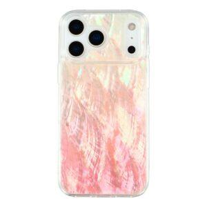 JAUCASE iPhone 17 Pro Max Magsafe Natural Seashell Design TPU Cover – Gradient Pink