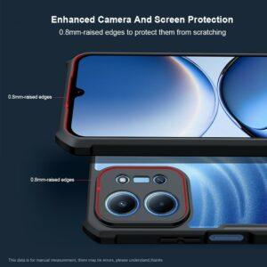 Redmi 15C 4G XUNDD Anti-Drop TPU + Acrylic Shock Proof Cover – Black
