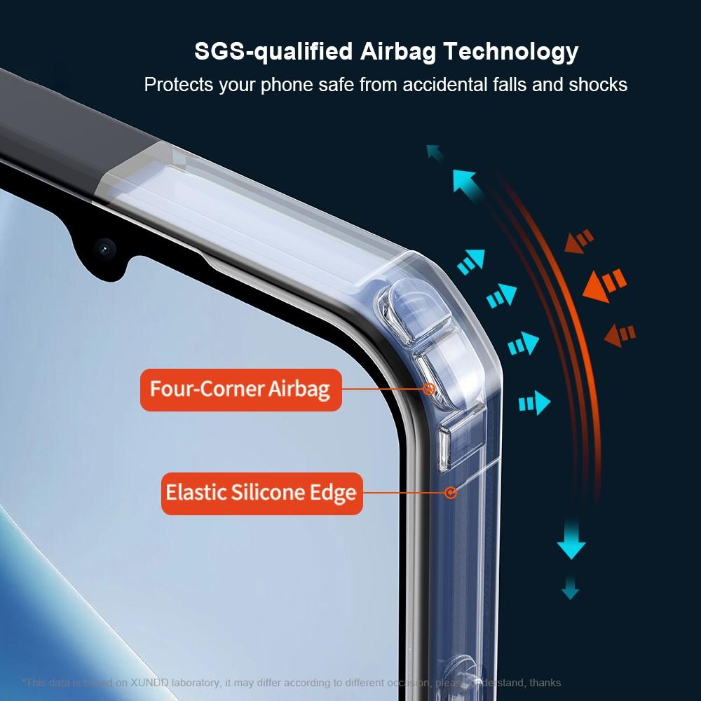 Redmi 15C 4G MOFI Texture Carbon Fiber Soft TPU Cover - Red - Image 2