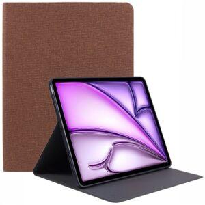 X-LEVEL iPad Air 13/ iPad Pro 12.9 Shockproof PU Leather+TPU Tablet Cover - Brown
