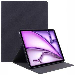 X-LEVEL iPad Air 13/ iPad Pro 12.9 Shockproof PU Leather+TPU Tablet Cover - Black