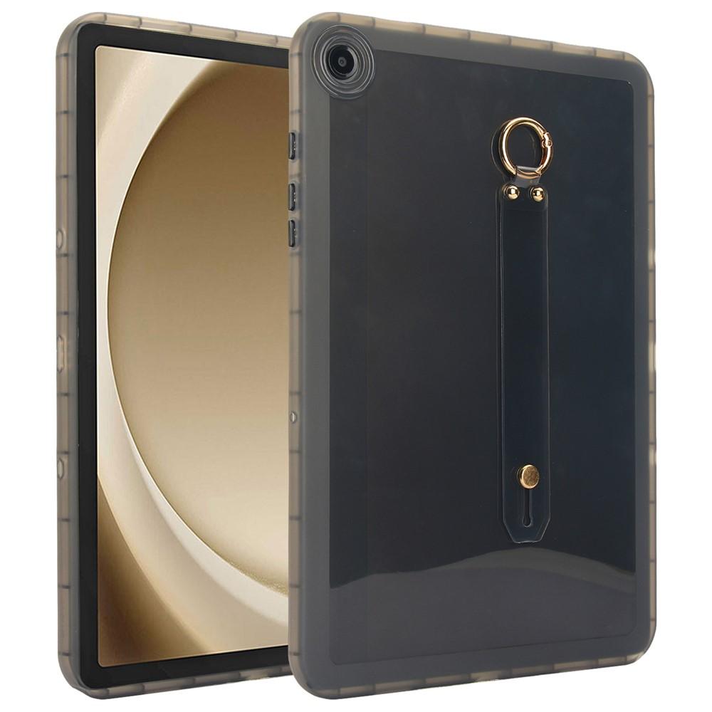 Samsung Galaxy Tab A9+ Shockproof TPU Tablet Cover with Wristband - Black