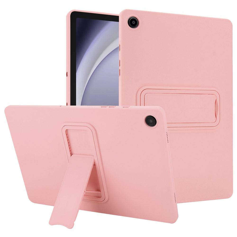 Samsung Galaxy Tab A9+ Case TPU + PC Skin-Friendly Kickstand Tablet Cover - Pink