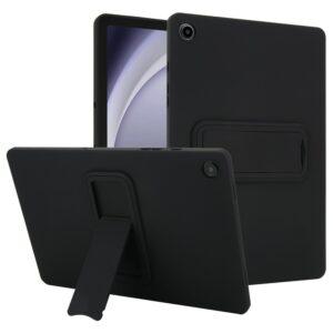 Samsung Galaxy Tab A9+ Case TPU + PC Skin-Friendly Kickstand Tablet Cover – Black