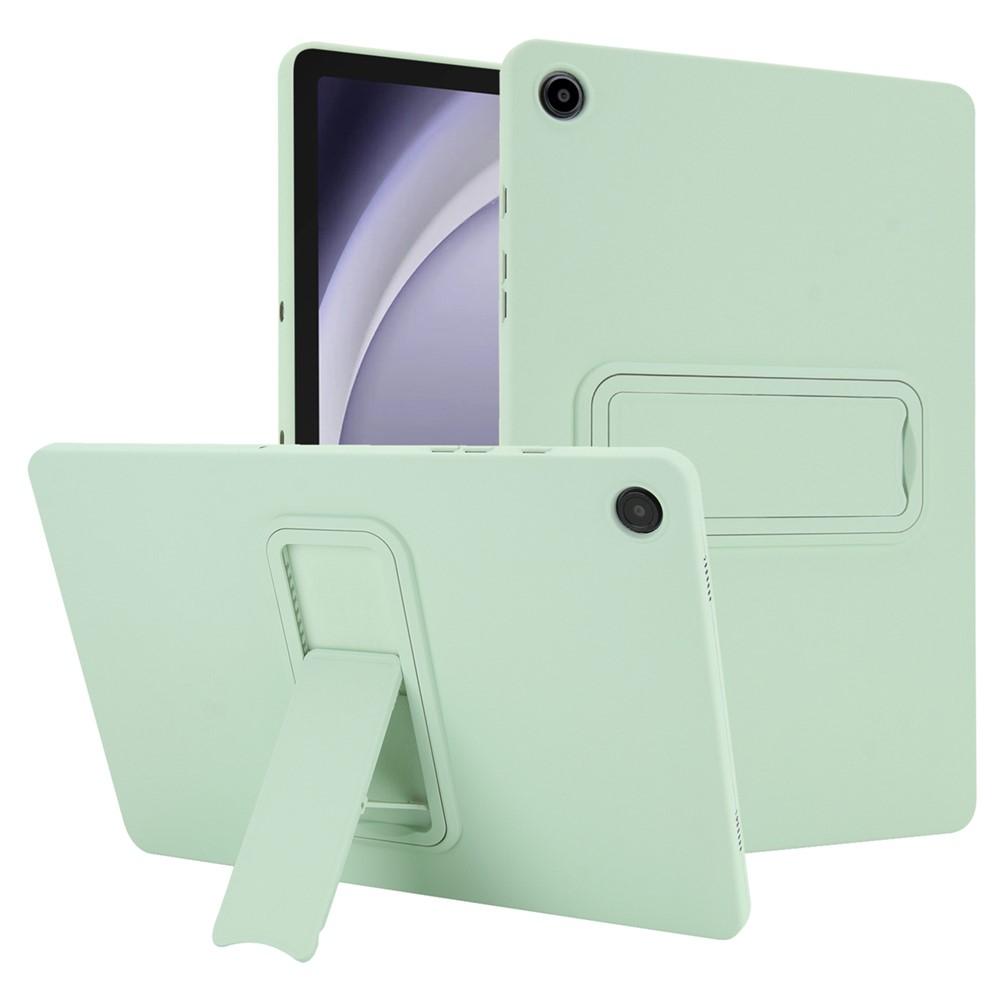 Samsung Galaxy Tab A9+ Case TPU + PC Skin-Friendly Kickstand Tablet Cover - Mint Green