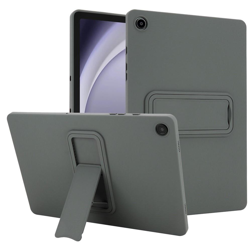 Samsung Galaxy Tab A9+ Case TPU + PC Skin-Friendly Kickstand Tablet Cover - Grey