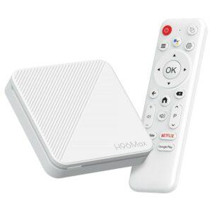 H96Max 2/16GB Android 14.0 TV Box 4K UK Plug – White