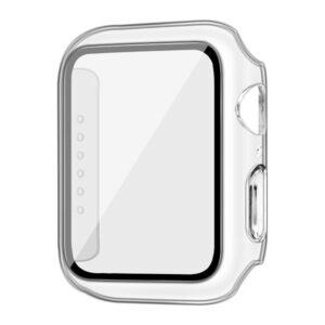 IMAK Apple Watch SE 40mm Anti-Scratch Watch Cover with HD Tempered Glass – Transparent