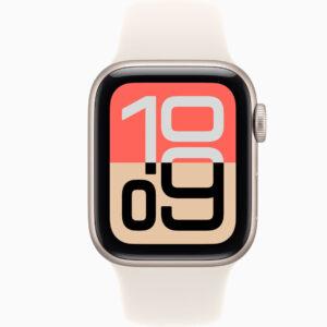 Apple Watch SE 3 44MM Starlight AI Starlight Sport Band S/M GPS MEHG4ZP/A