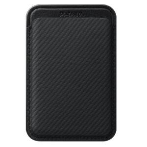 Pitaka Magsafe Woven Wallet - Black/Grey
