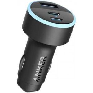Anker 335 Car Charger 67W Triple-Port Car Charger - Black A2736H11