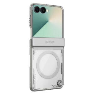Samsung Galaxy Z Flip7 5G NILLKIN Iceblade MagSafe PC + TPU Phone Cover – Transparent