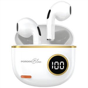 Porodo Pop Tune True Wireless Earbuds - White