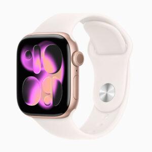 Apple Watch Series 11 42mm Rose Gold Aluminum GPS MEW24LW/A