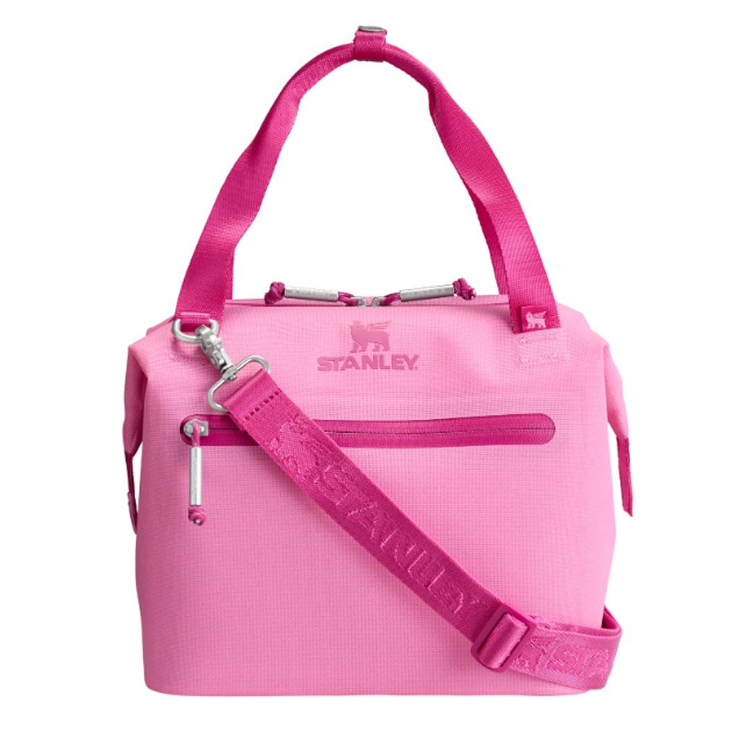 Stanley Satchel Lunch Waterproof Soft Cooler Bag - Pink