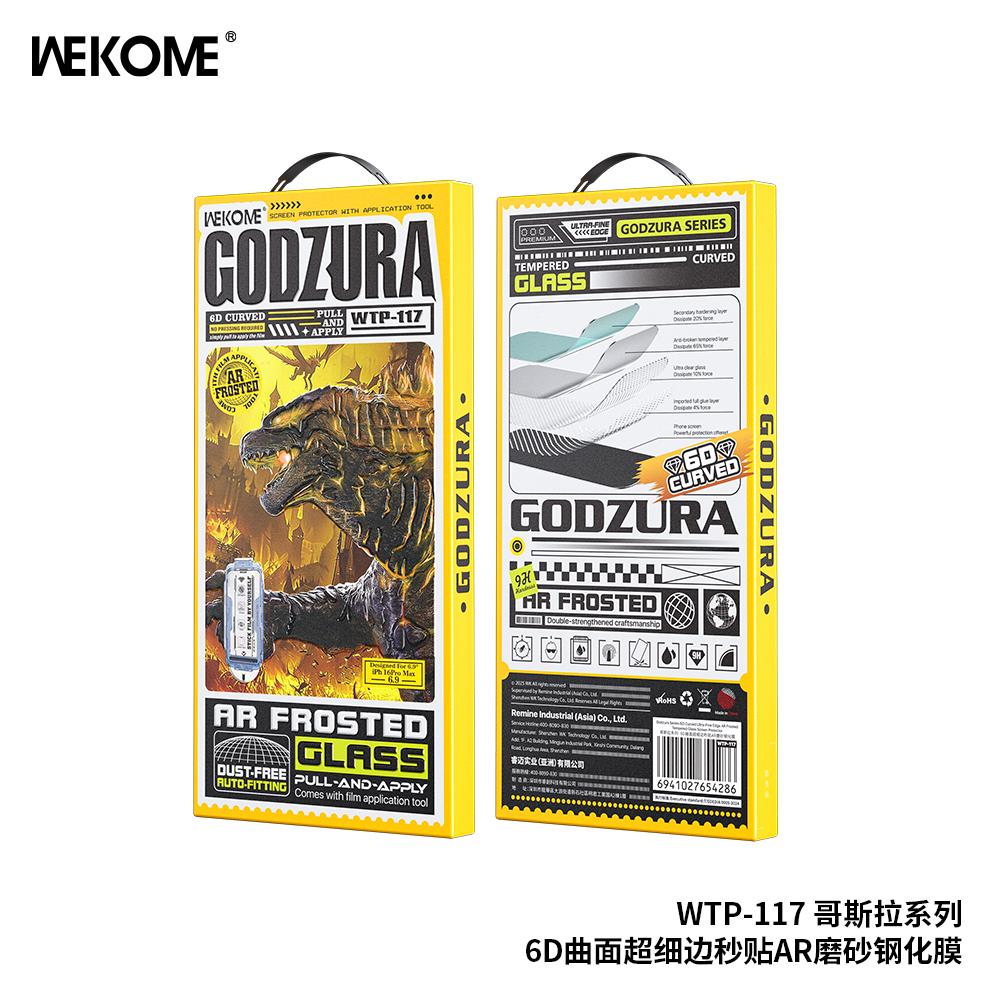 iPhone 16 Pro/IP 17 WEKOME WTP-117 Matte Clear Screen Protector - Image 3