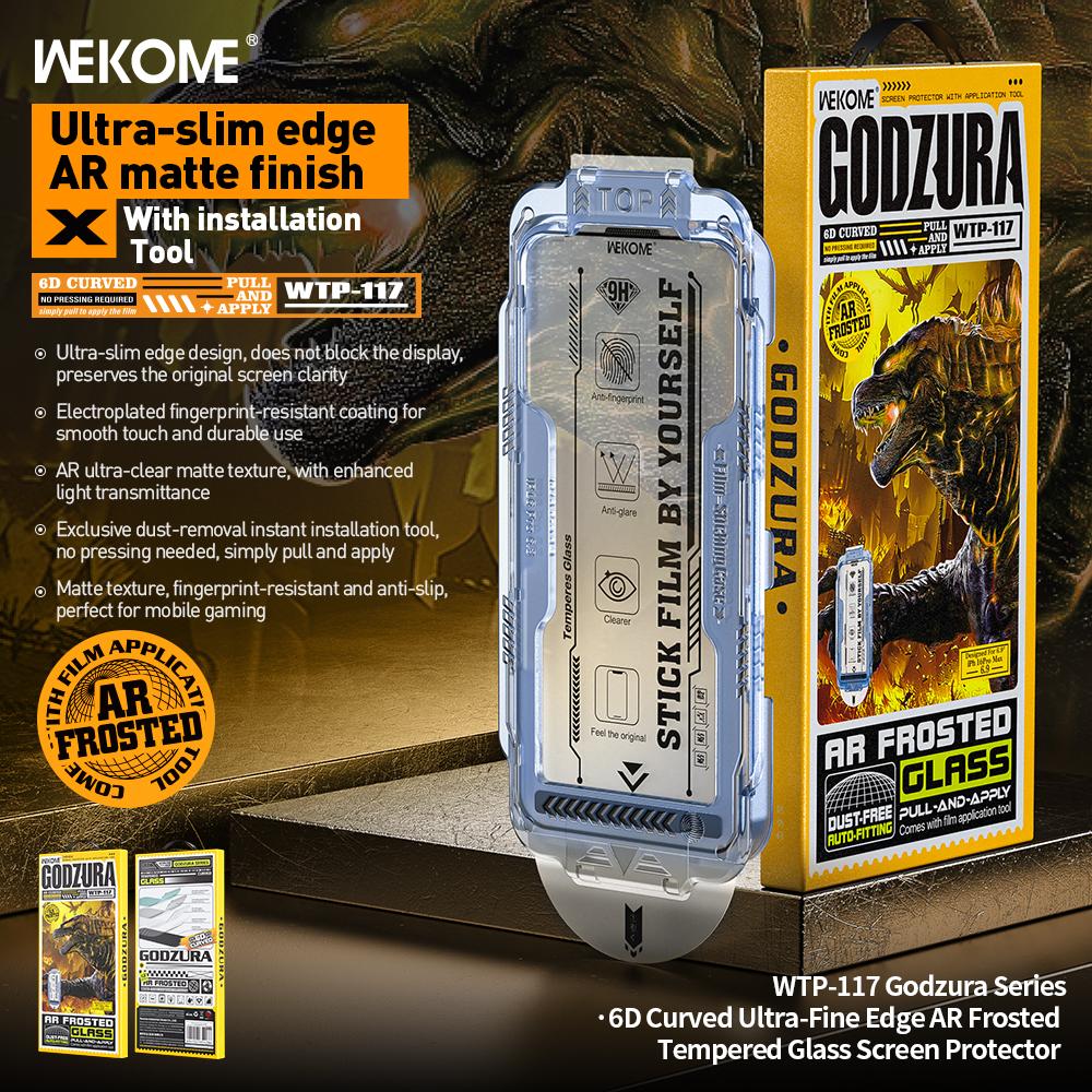 iPhone 16 Pro/IP 17 WEKOME WTP-117 Matte Clear Screen Protector - Image 4