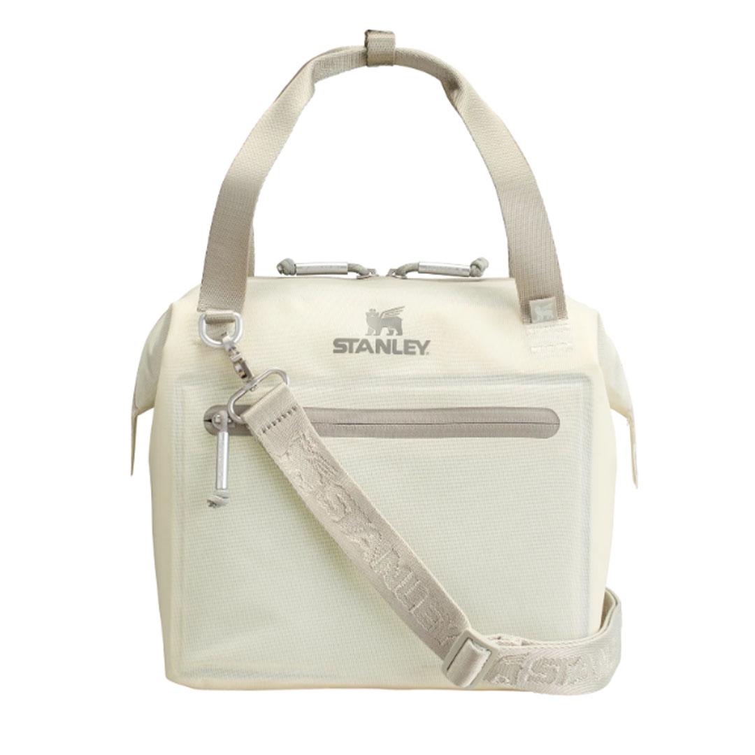 Stanley Satchel Lunch Waterproof Soft Cooler Bag - White