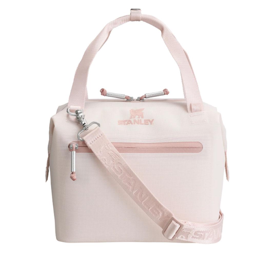 Stanley Satchel Lunch Waterproof Soft Cooler Bag - Light Pink