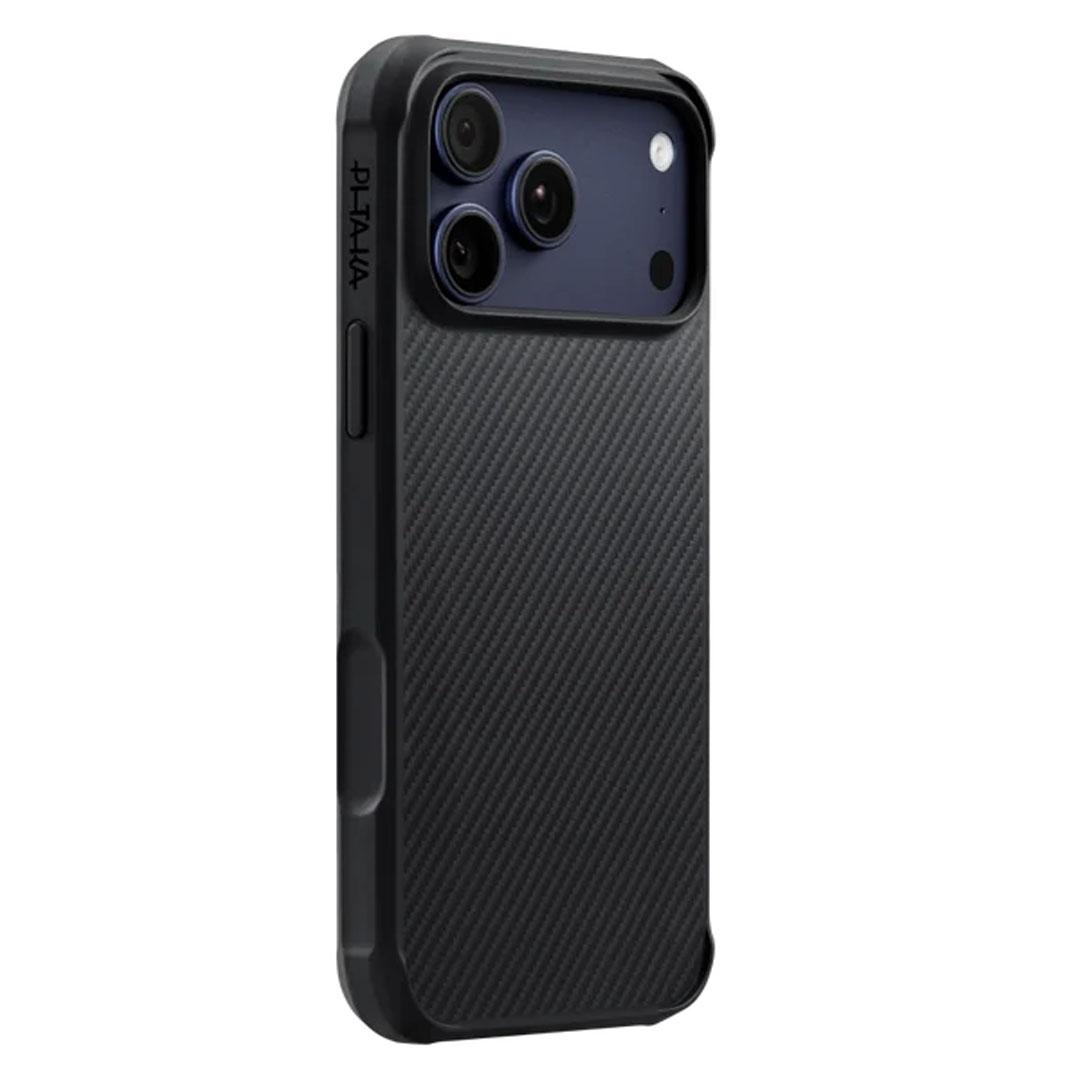 iPhone 17 Pro Max PITAKA Aramid ProGuard Cover - Black/Grey