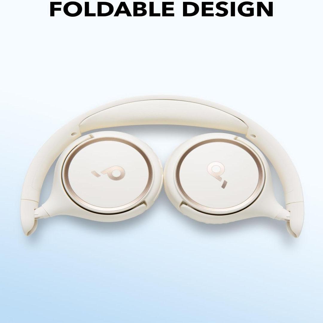 Anker SoundCore H30i Wireless On-Ear Headphones - White A3012H21 - Image 5