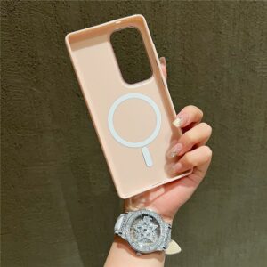 Samsung Galaxy S25 Ultra MagSafe Glitter IMD TPU + PC Cover – Black