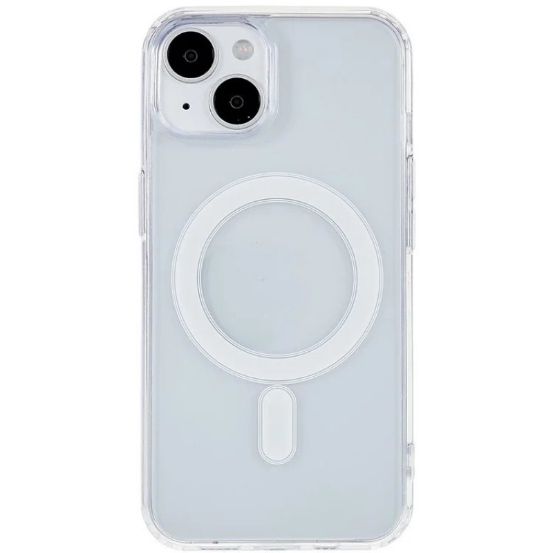 iPhone 15 Clear MagSafe WANLONFENG LM2 Series Cover- Transparent