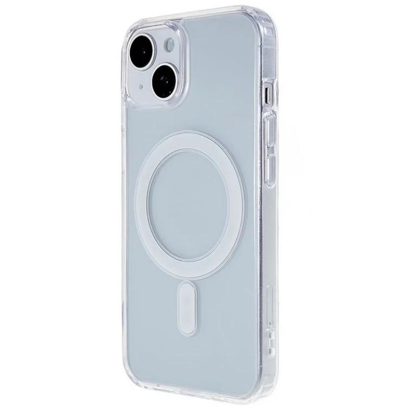 iPhone 15 Clear MagSafe WANLONFENG LM2 Series Cover- Transparent - Image 6